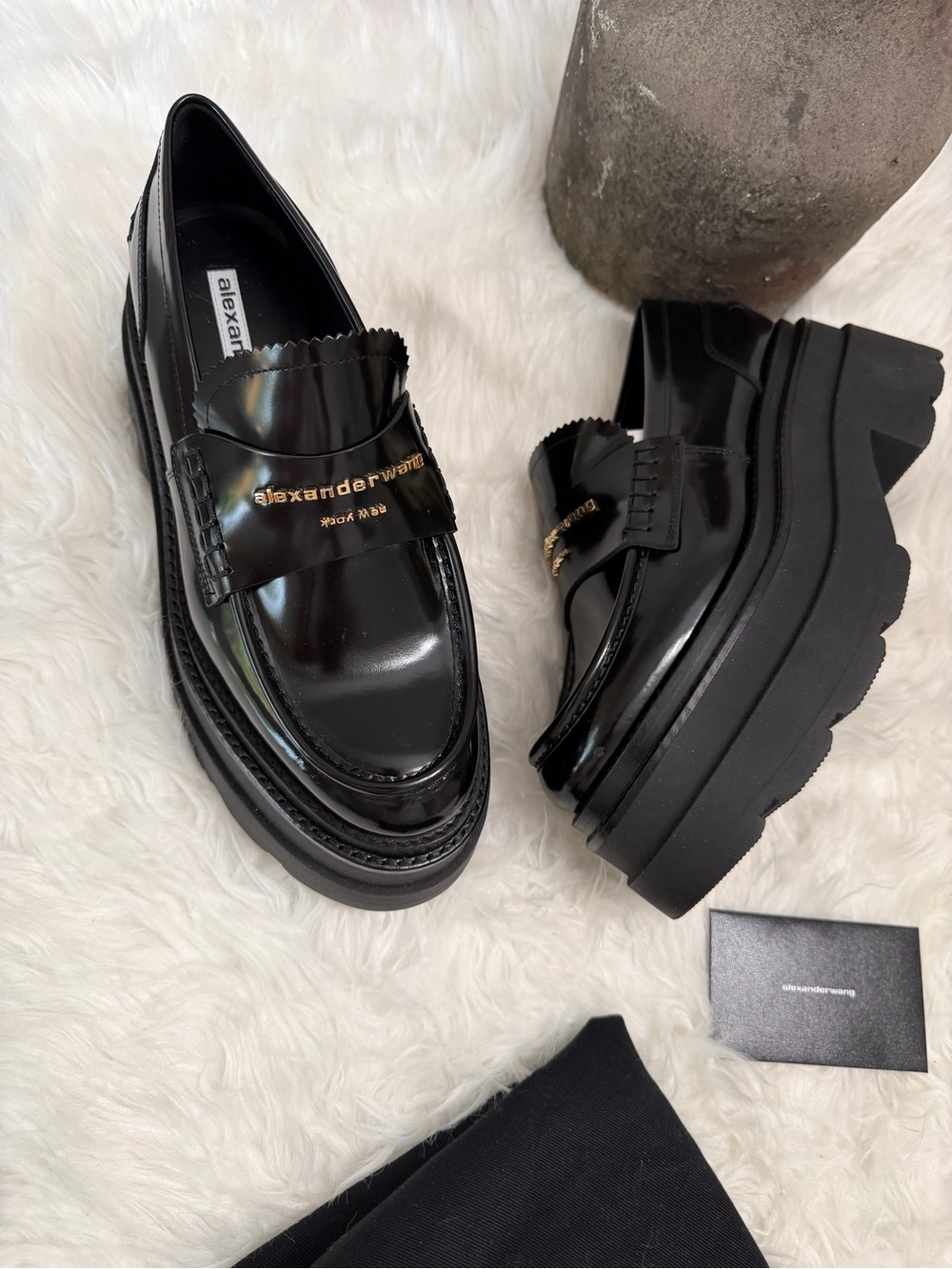ALEXANDER WANG CARTER PLATFORM 
LOAFER - Picture 2 of 7